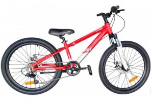 Energy Enigma 24" Disc Alloy Flamered 'n' White Matt DRIMALASBIKES